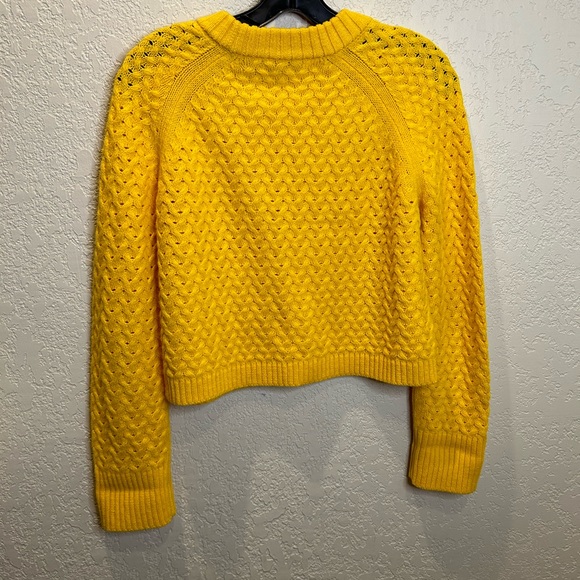 Alice and Olivia yellow sweater. - Picture 5 of 6